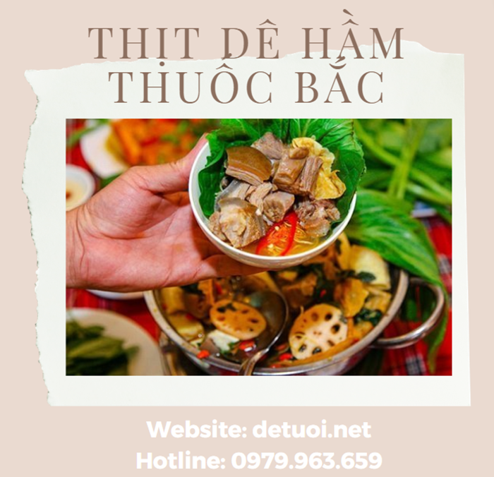 Thịt dê hầm thuốc bắc