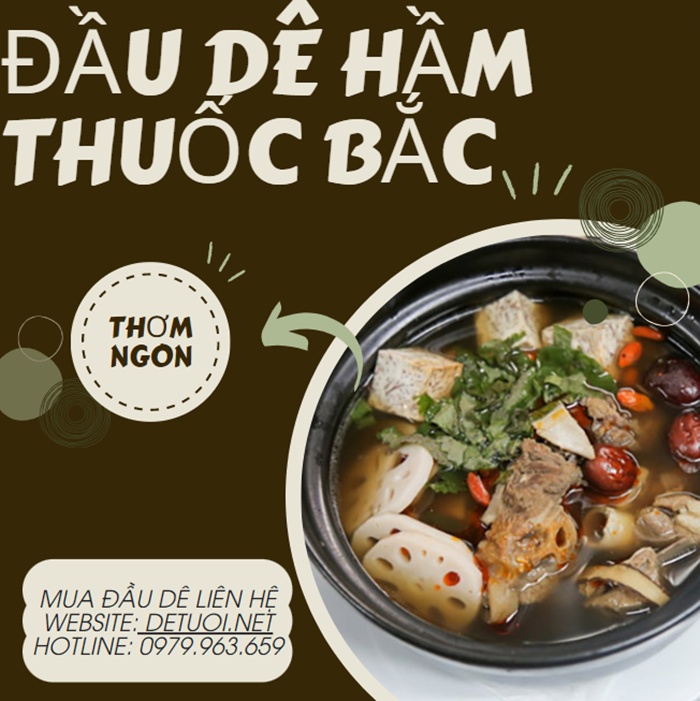  Đầu dê hầm thuốc bắc